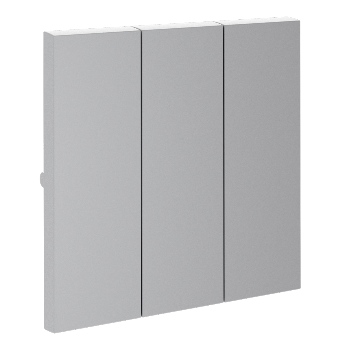 Клавиши для выключателя/переключателя трехклавишного Voltum S70 (серый) VLS000516