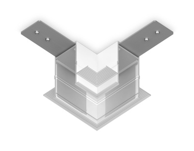 Коннектор угловой Ambrella Light Magnetic 220V GL1039