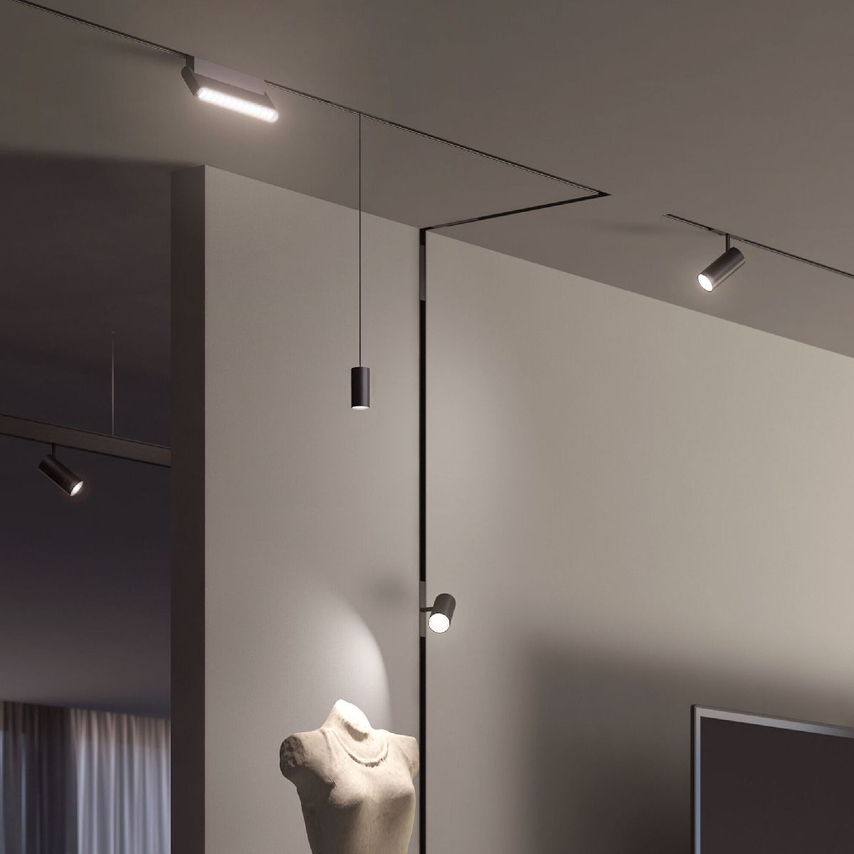 Трековый магнитный светильник Elektrostandard Slim Magnetic 4690389195327 a063533
