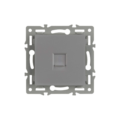 Механизм компьютерной розетки Arlight SCT-MPC1-PL-GR (RJ-45, CAT6) 045335