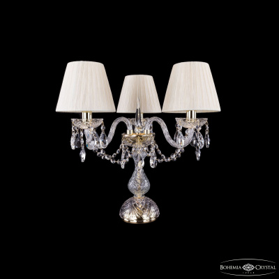 Настольная лампа Bohemia Ivele Crystal 1406L/3/141-39 G SH33-160