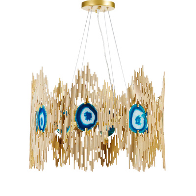 Подвесная люстра DeLight Collection Boho 9275P-6 gold