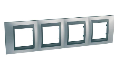 Рамка 4-постовая Schneider Electric Unica Top MGU66.008.238