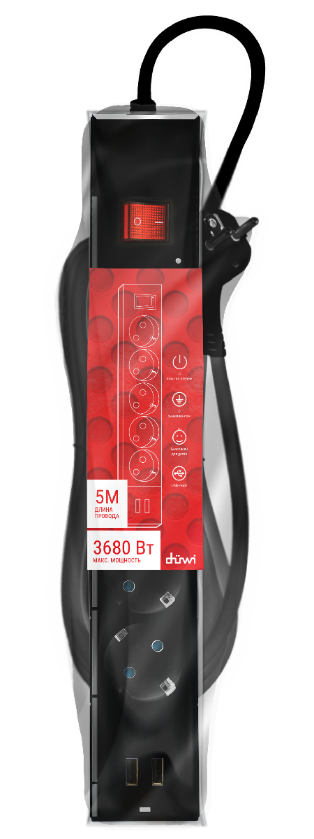 Удлинитель Duwi 32081 4