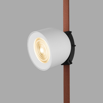 Трековый однофазный светильник Denkirs Belty Spot DK5541-WH+BK