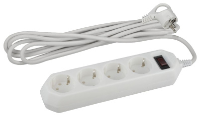 Сетевой фильтр Эра USF-M-4es-1.5m-W Б0019741