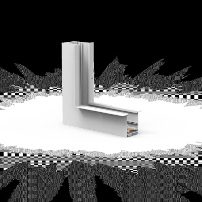 Коннектор угловой Arlight MAG-CON-4560-F-L90-INT (WH, 5LN, внутренний) 046928