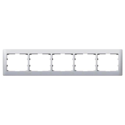 Рамка 5-постовая Legrand Galea Life алюминий 771305