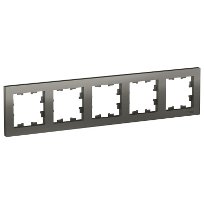 Рамка 5-ая, универсальная Systeme Electric AtlasDesign Сталь ATN000905