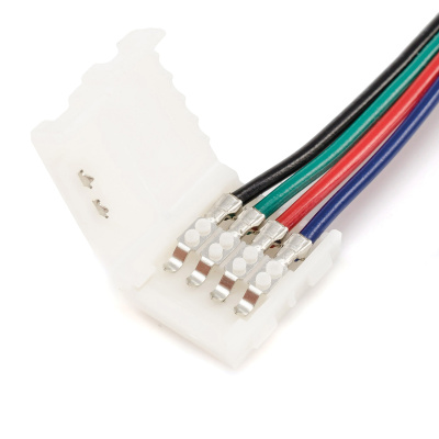 Коннектор для подключения Apeyron ленты 10мм (5050 RGB), провод 150мм 09-03