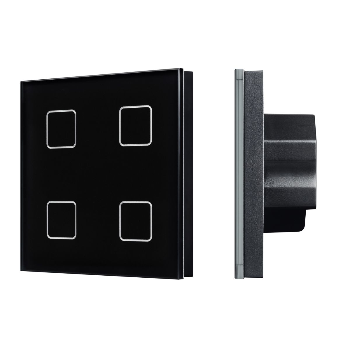 Сенсорная панель Arlight DALI-301-11-IN Black (BUS/24V, Backlight) (IARL, IP20 Пластик) 046573