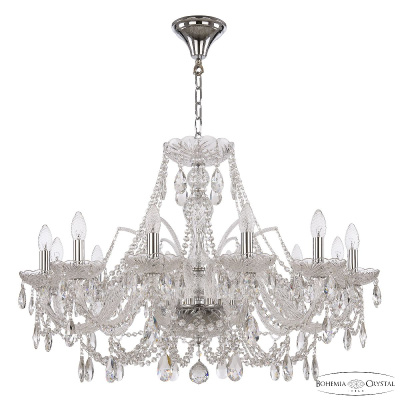 Подвесная люстра Bohemia Ivele Crystal 105/12/300 Ni