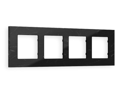 Рамка четырехместная Ambrella Volt Grand AF930704
