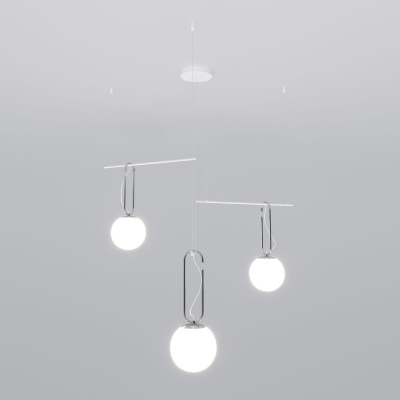 Подвесная люстра Eurosvet Riche 70143/3 белый a060840