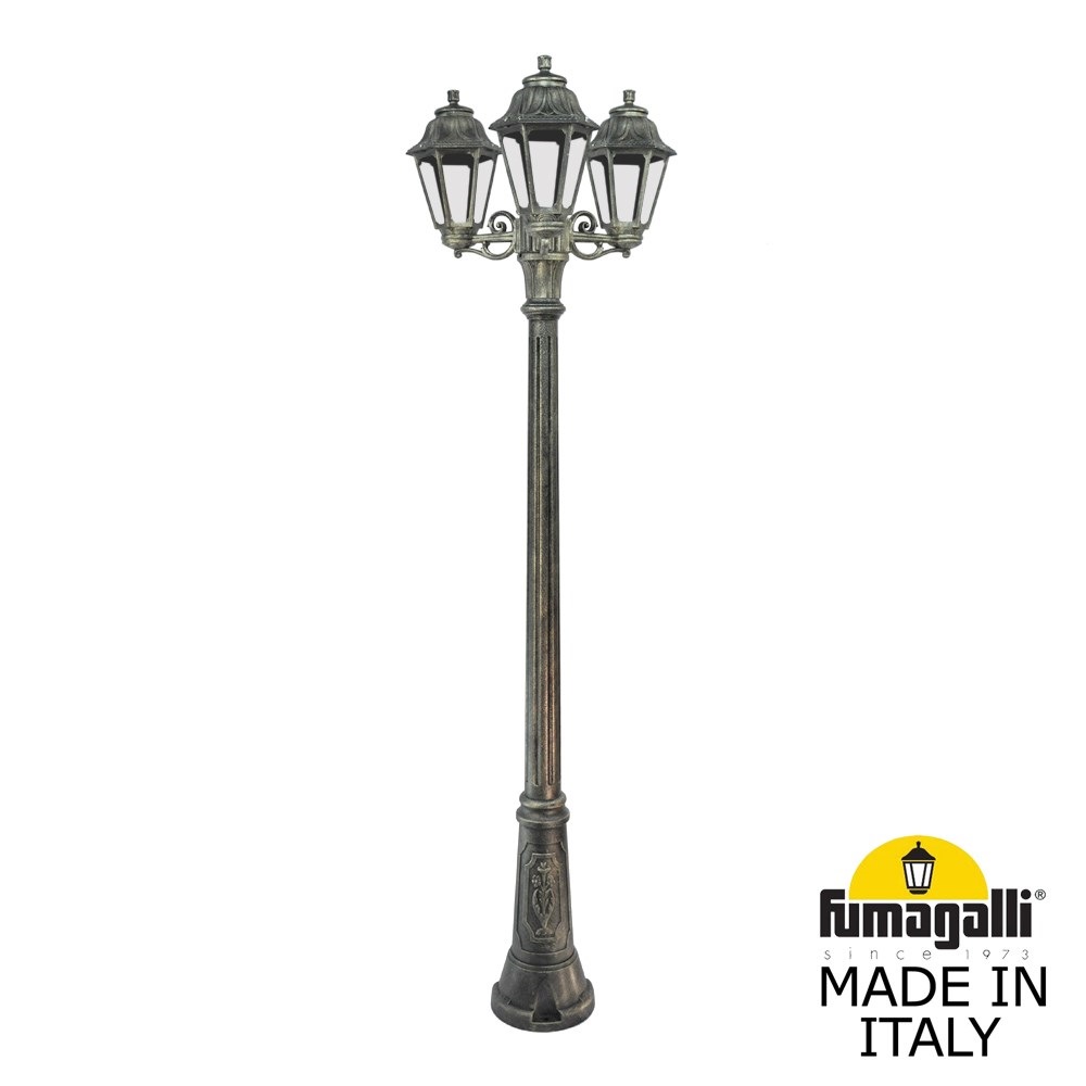 Садово-парковый светильник Fumagalli GIGI BISSO/ANNA 3L E22.156.S30.BXE27