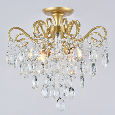 Потолочная люстра Reluce 04066-0.3-04 MATT GOLD+CR