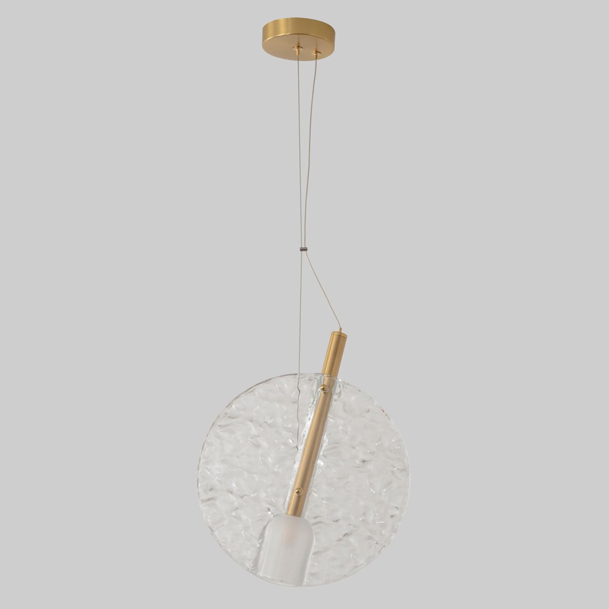 Подвесной светильник Crystal Lux FROZEN SP1 BRASS