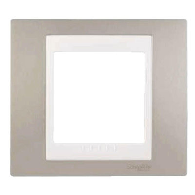 Рамка 1-постовая Schneider Electric Unica Хамелеон MGU6.002.824