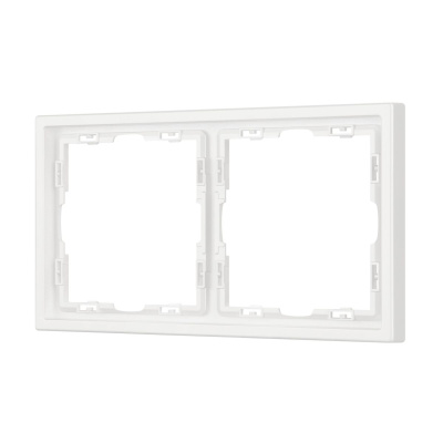Рамка пластиковая Arlight FRM-NOBE-SFPL-2-WH 054215