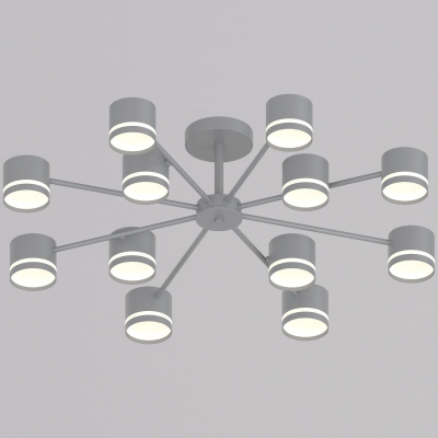 Люстра на штанге Reluce 89730-0.3-12 GX53 GREY