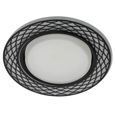 Встраиваемый светильник ЭРА DK LD37 WH/BK Б0037386