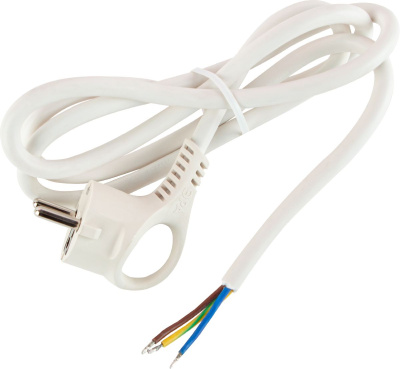 Шнур сетевой с вилкой Эра U-3x1,5-1,5m-W Б0048704