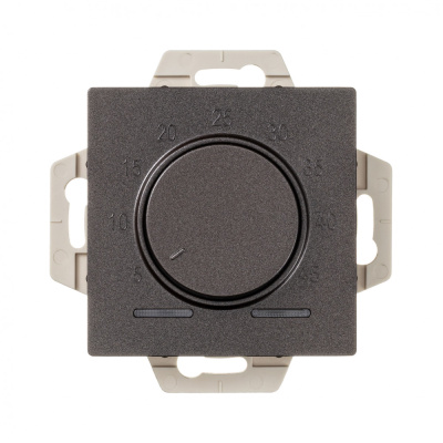 Терморегулятор с выносным датчиком для теплого пола мокко Schneider Electric Atlas Design  ATN000635