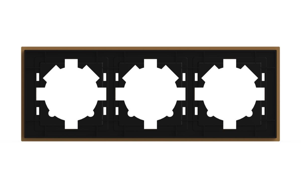 Рамка трехместная ELBI Arya 511-025900-227