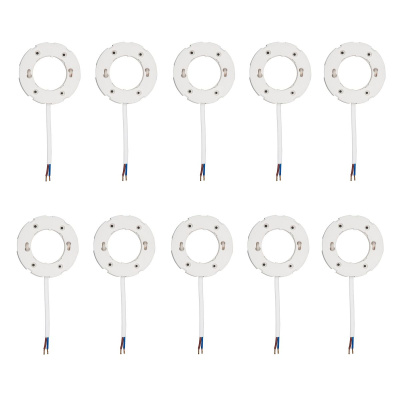 Патрон (10 шт.) Uniel ULH-GX53-Plastic-10cm SET10 POLYBAG UL-00012957