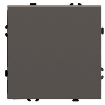 Переключатель 1-клавишный (механизм) Stekker Эмили 250В 10A RSW10-5105-09 антрацит soft touch 49919