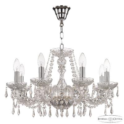 Подвесная люстра Bohemia Ivele Crystal 104/8/195 Ni