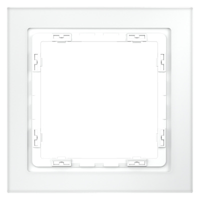 Рамка на 1 пост Voltum S70 VLS110102 (белый,матовый,стекло)