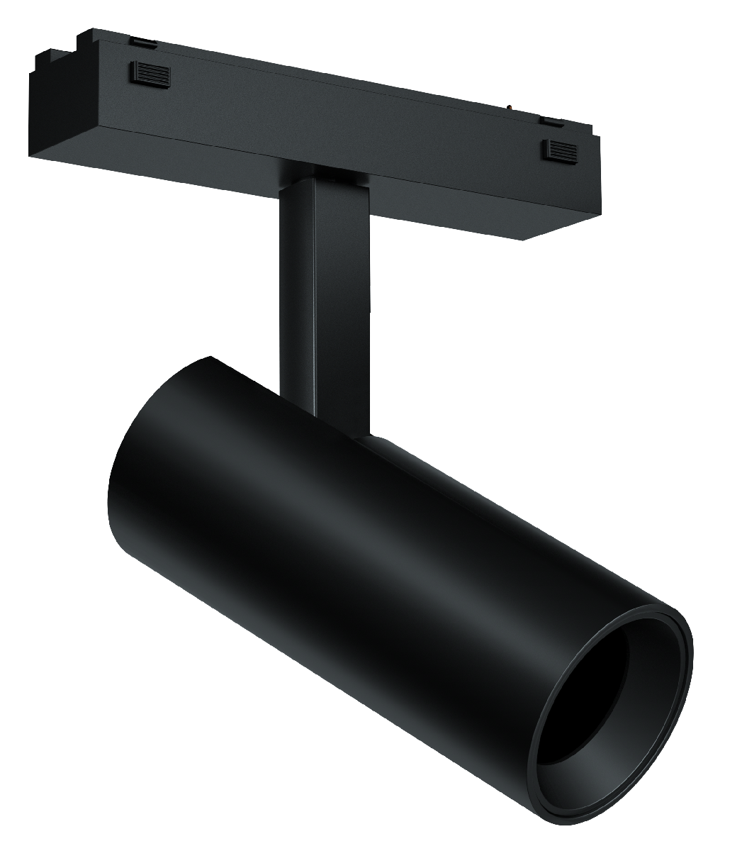Трековый магнитный светильник iLedex Vision SMART 4825-042-D55-18W-38DG-BK