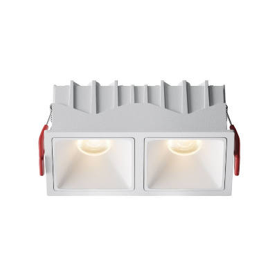 Встраиваемый светильник Maytoni Alfa Led Downlight DL043-02-10W3K-SQ-W-1