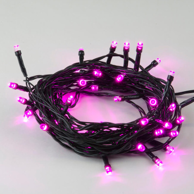 Светодиодная гирлянда Uniel 220V розовый ULD-S1000-100/DGA Pink IP20 UL-00008406