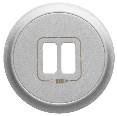 Лицевая панель Legrand Celiane розетки 2хUSB титан 068556