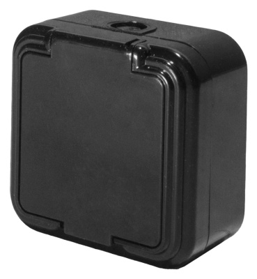 Розетка 1-местная Stekker PST16-20-44 (RA 16-201-Ч) 39692