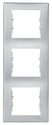 Рамка 3-постовая вертикальная Schneider Electric Sedna SDN5801360