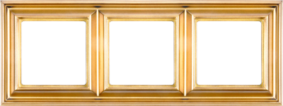 Рамка трехместная Jung EPD483GO