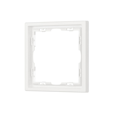 Рамка пластиковая Arlight FRM-NOBE-SFPL-1-WH 054211