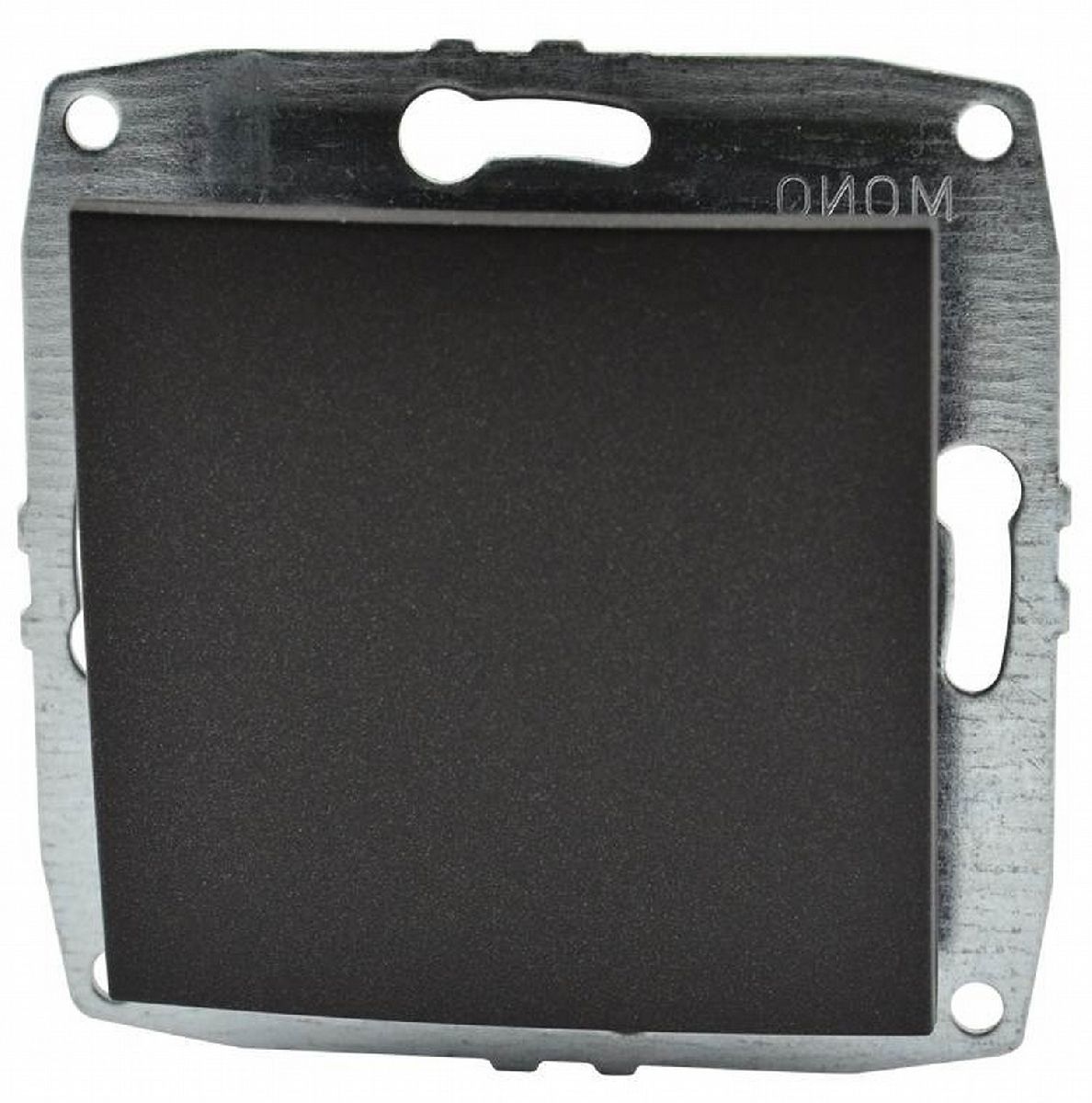 Выключатель одноклавишный Mono Electric Despina-Larissa 10А 250В графит 500-002025-100