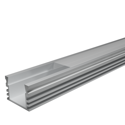 Профиль алюминиевый накладной Wolta WAP-S-16/12/2000-A