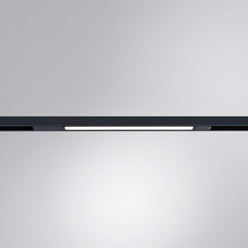 Трековый магнитный светильник Arte Lamp Optima A7263PL-1BK