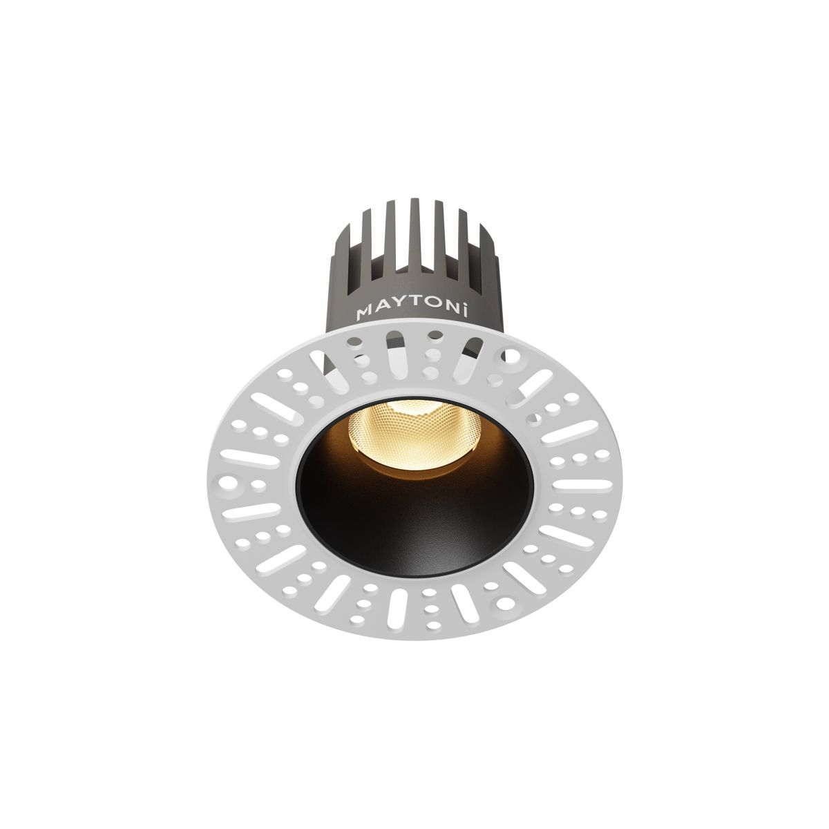 Встраиваемый светильник Maytoni Technical Dip DL124-10W-2.7K-TRS-B
