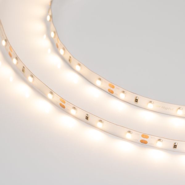 Светодиодная лента Arlight RT-A60-8mm 12V Warm2700 (4.8 W/m, IP20, 2835, 5m) 010597(2)