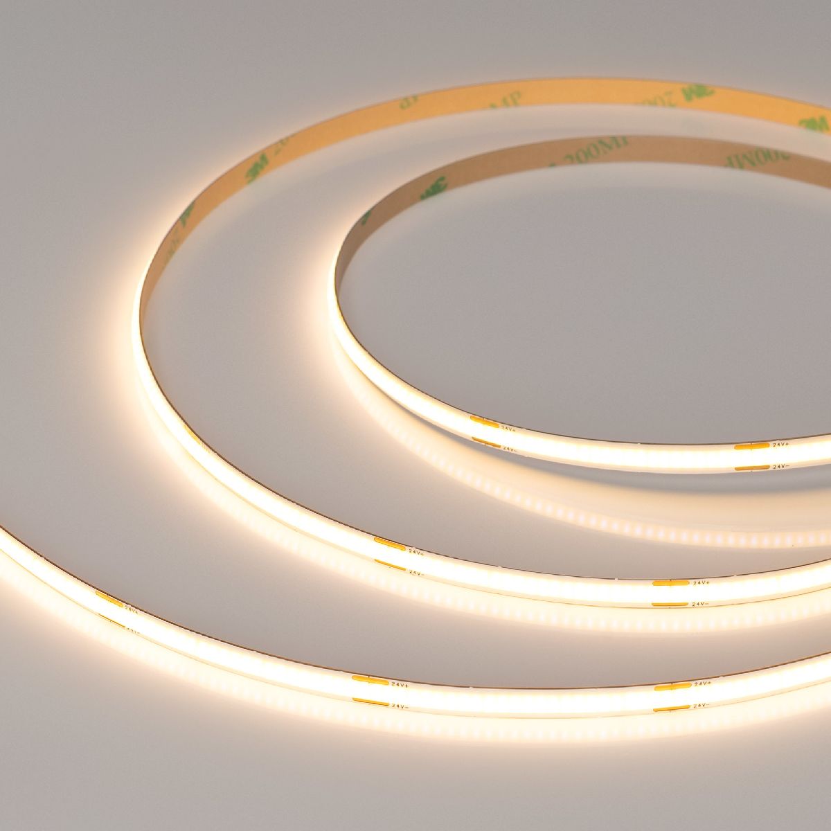 Светодиодная лента Arlight COB-X480-6mm 24V Warm2700 6 W/m, IP20, CSP, 4m 039055