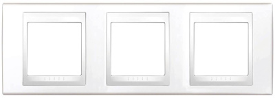 Рамка 3-постовая Schneider Electric Unica Хамелеон MGU6.006.18