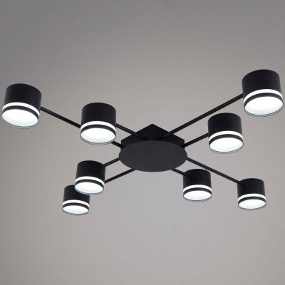 Потолочная люстра Reluce 56730-0.3-08 GX53 BK