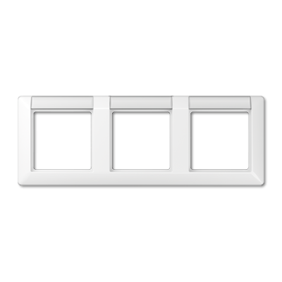 Рамка трехместная с полем для надписи Jung AS5830NAWW