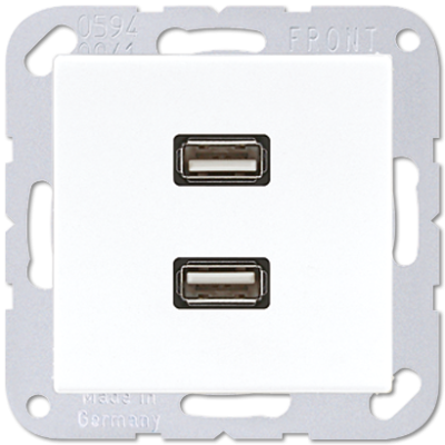 Розетка USB Jung MAA1153WW